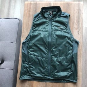 Nike Running Vest, size L, green, unisex